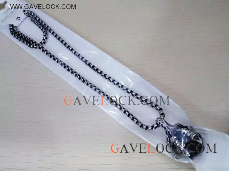 Western Style Stainless Steel Necklace For Man